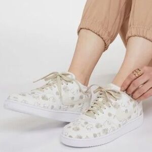 Embroidered Nike Court Vision Lows - Valentine's Day ed.